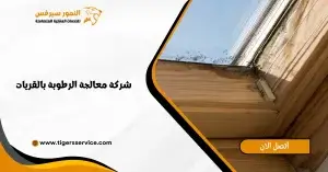 Read more about the article شركة معالجة الرطوبة بالقريات